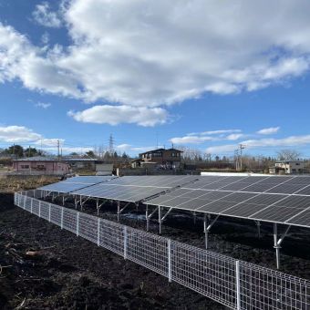 青森県の太陽光発電地上設置システム
