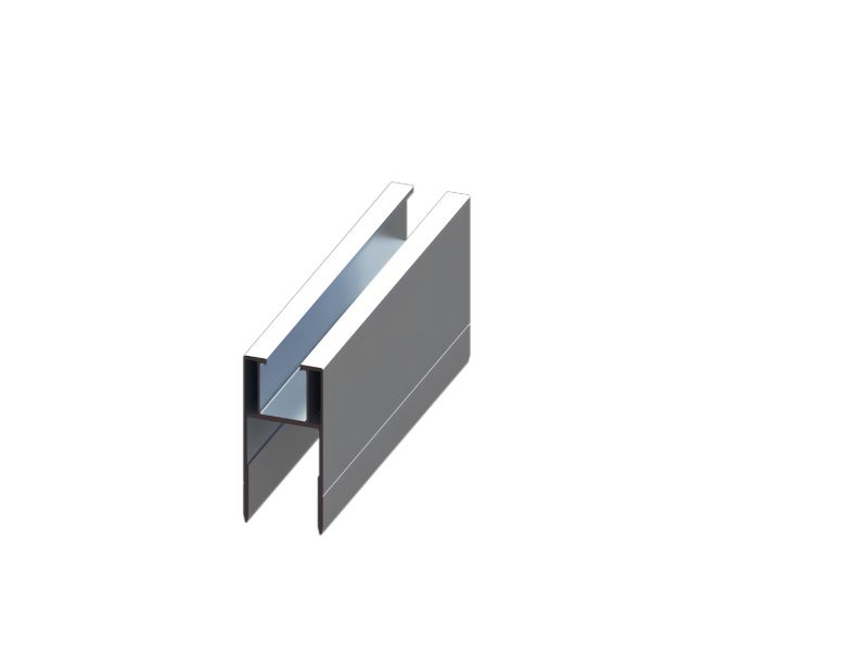 Diagonal beam in solar panel mounting system